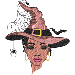 Halloween Girl Embroidery Design