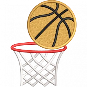 ballbasket embroidery design