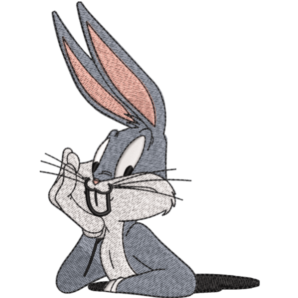 bunny embroidery design