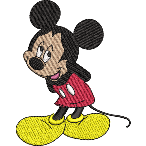 mickey mouse embroidery design