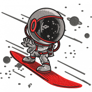 skitting astronaut design