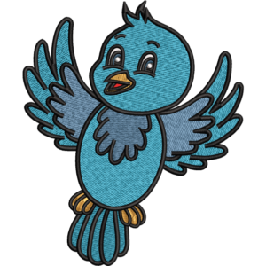 blue bird design