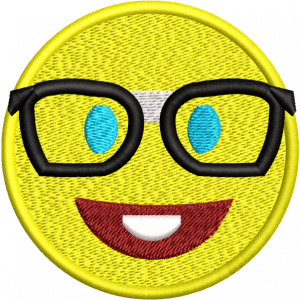 Glasses emoji design