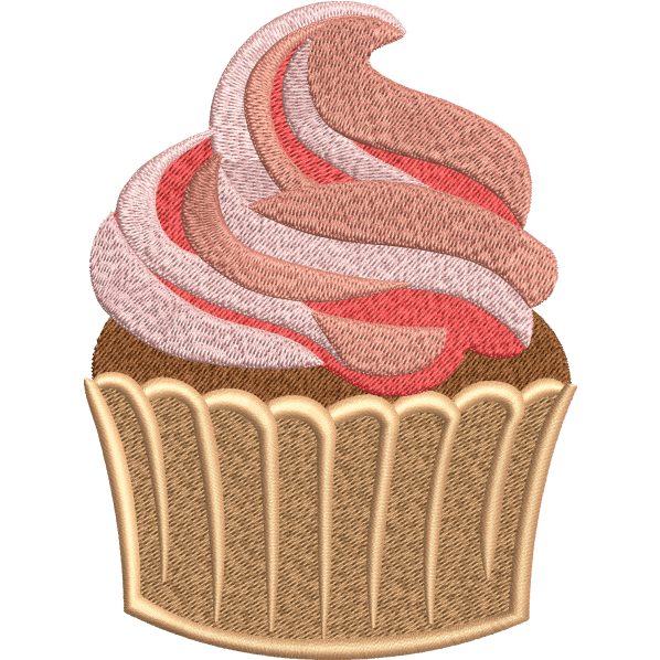 pink ice-cream embroidery design
