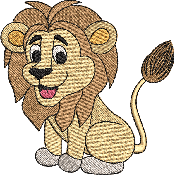 baby lion design