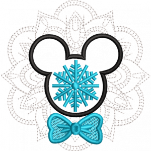 micky embroidery design
