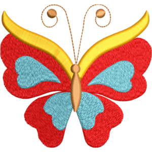multi color butterfly