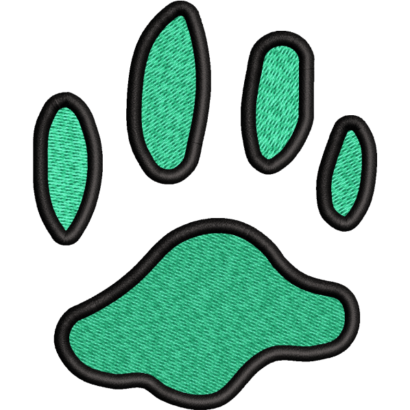 Green Cat Paw
