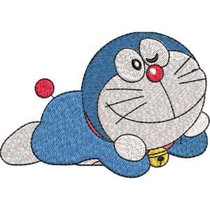 Laying Doraemon Design