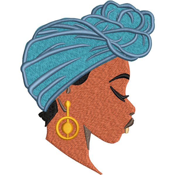 lady headcarf design