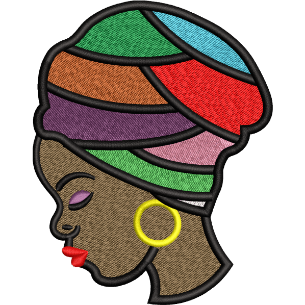 lady headcarves design