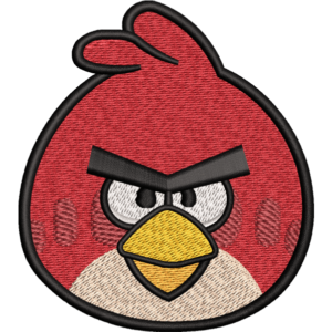 Angry Bird face Design