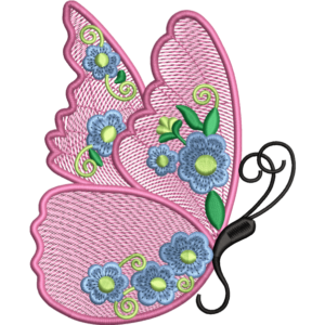 Floral Butterfly Design
