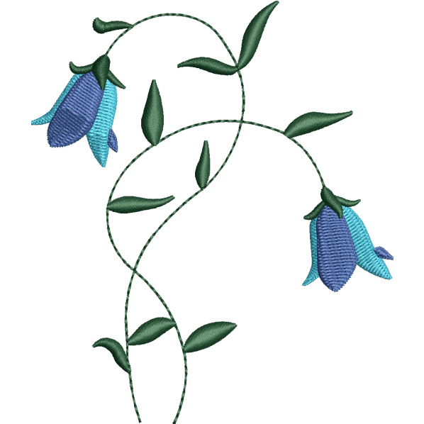 Bluebell Flower Design