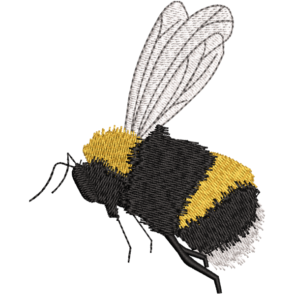 Flying Honey Bee Design