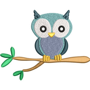 Owl On Stalk Design
