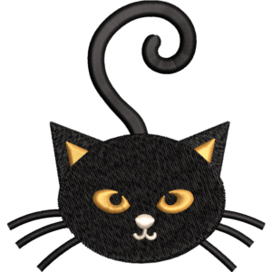 Black Baby Cat Design