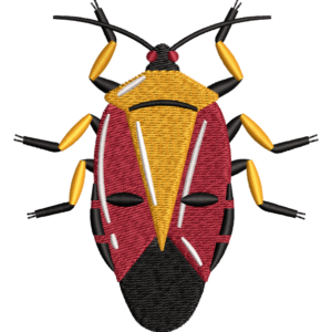 Red and Yellow Cockroach