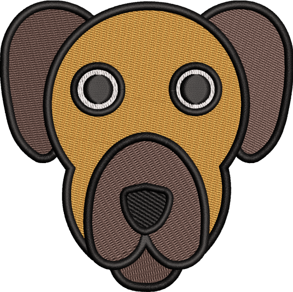 Beagle Dog Face Design