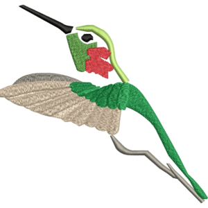 Flying Hummingbird Design