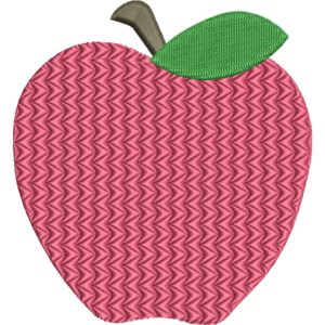 Conception de pomme rouge