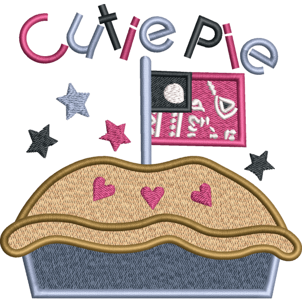 Cutie Pie Cake Design