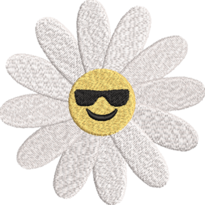 White Sunflower Design