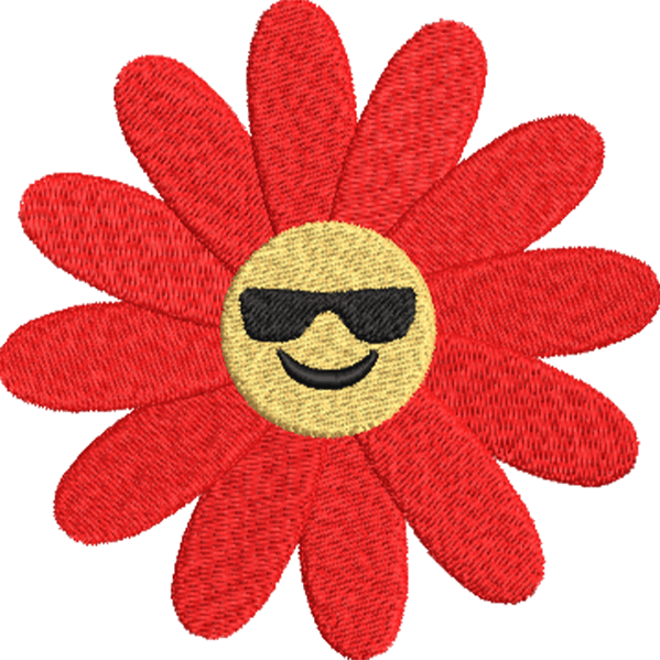Red Sunflower Design