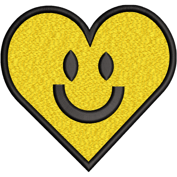 Smiling Heart Emoji Design