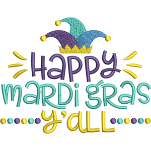 Happy Mardi Gras Design