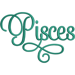 Pisces Word Design