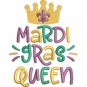 Mardi Gras Queen Text