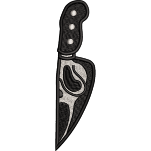 Black Ghost Knife Design