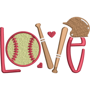 Love Baseball Design