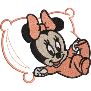 Cute Baby Mickey Embroidery Design