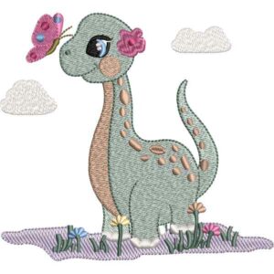 Cute Baby Dinosaur Design