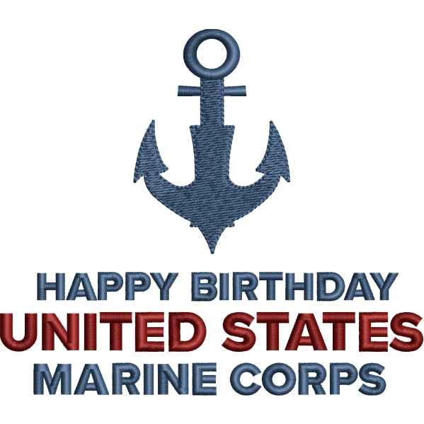 US Marine Corps Birthday Design