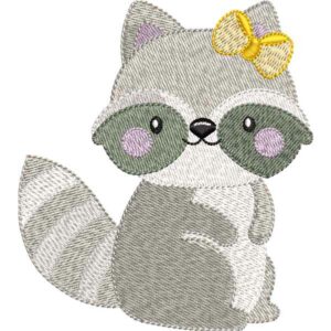 Cute Cat Embroidery Design