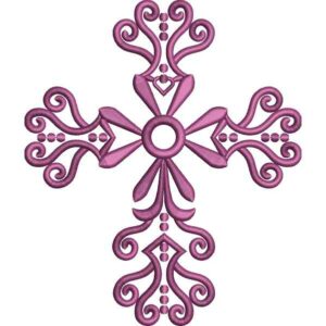 Pink Asorted Cross Design