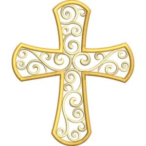 Yellow Cross Design