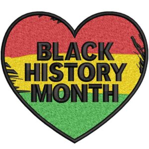 Black History Heart