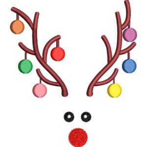 Christmas Deer Design