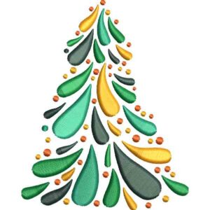 Colorful Christmas Tree Design