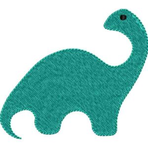 Blue Baby Dinosaur Design