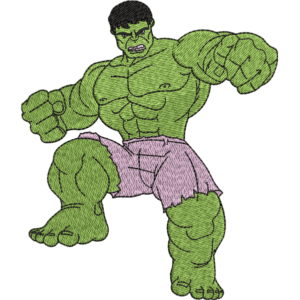 Angry Hulk Design