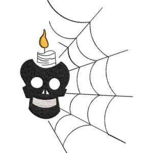 Skull Candle Design