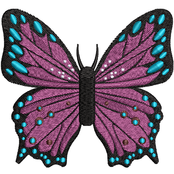 Pink Beautiful Butterfly Design