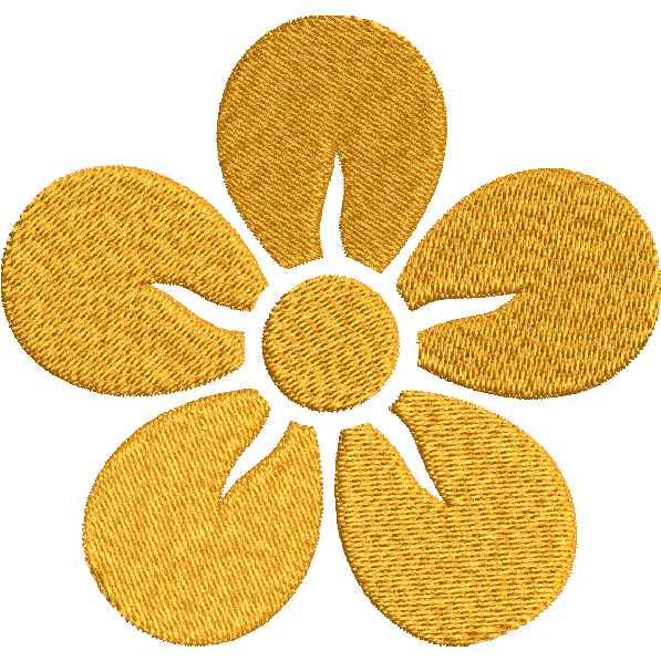 Yellow Floret Design