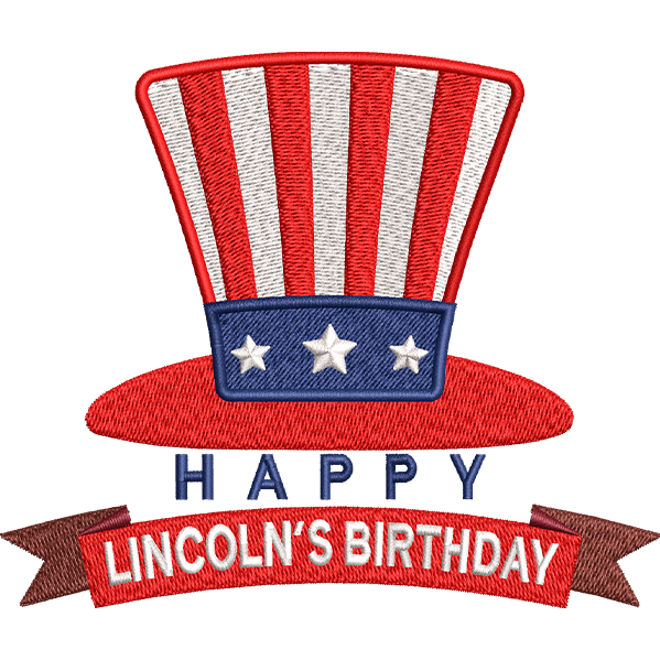 Lincoln Birthday Hat Design