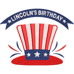 Lincolns Birthday Hat Design